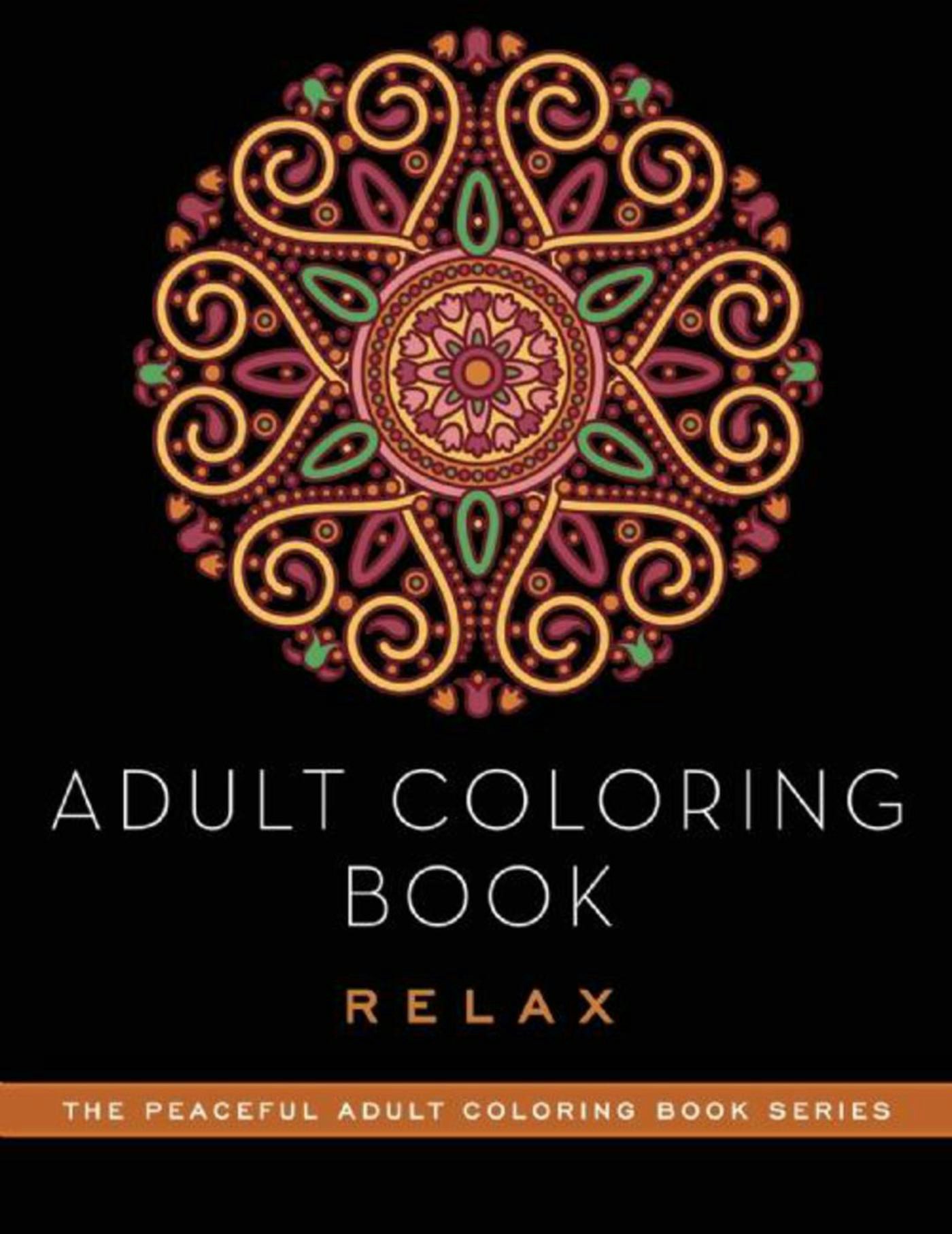 Adult Coloring Book: Relax