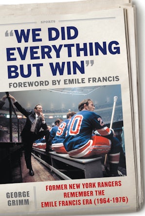 We Did Everything But Win book image