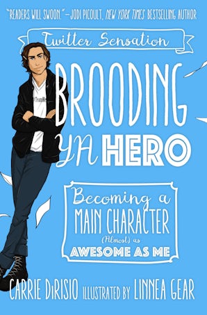 Brooding YA Hero book image