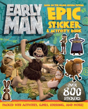 Early Man Sticker and Activity Book book image