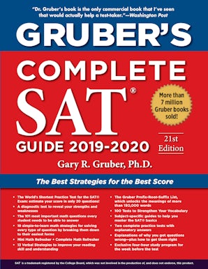 Gruber's Complete SAT Guide 2019-2020 book image