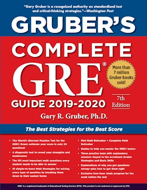 Gruber's Complete GRE Guide 2019-2020 book image