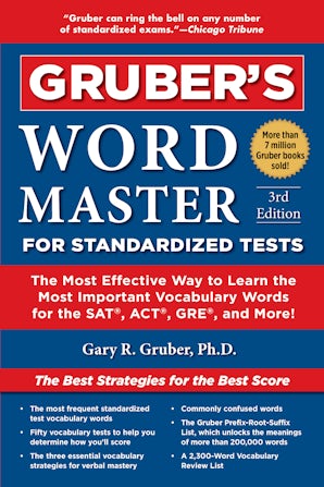 Gruber's Word Master for Standardized Tests book image