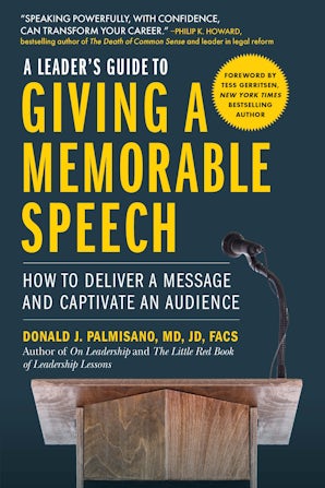A Leader's Guide to Giving a Memorable Speech book image