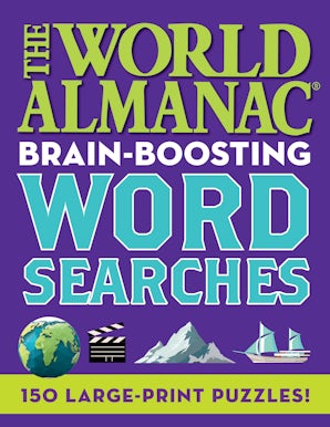The World Almanac Brain-Boosting Word Searches book image