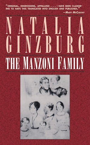 The Manzoni Family book image