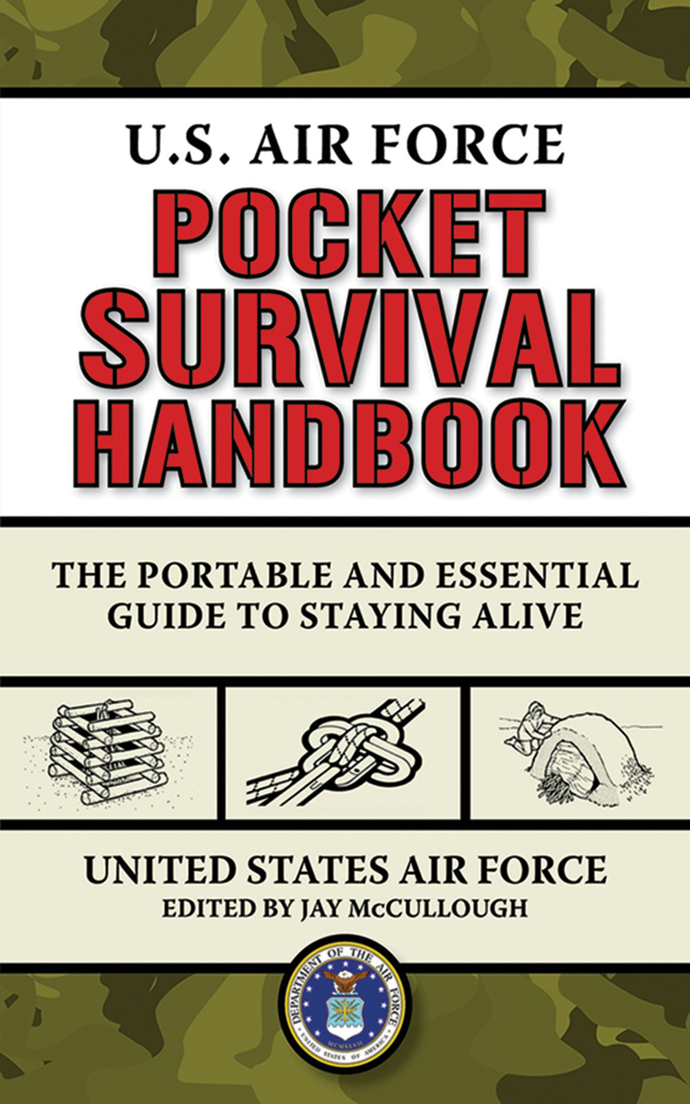 アメリカ　空軍　マニュアル　ポケット版　Air Force U.S. Air Force Pocket Survival Handbook