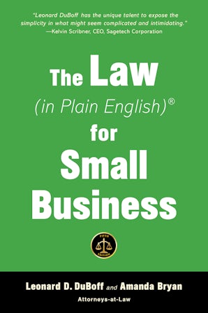 The Law (in Plain English) for Small Business (Fifth Edition)