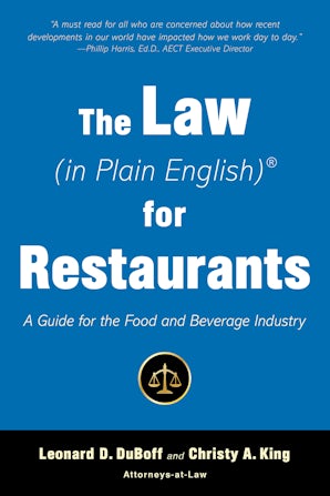 The Law (in Plain English) for Restaurants book image