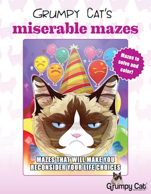 Grumpy Cat's Miserable Mazes book image