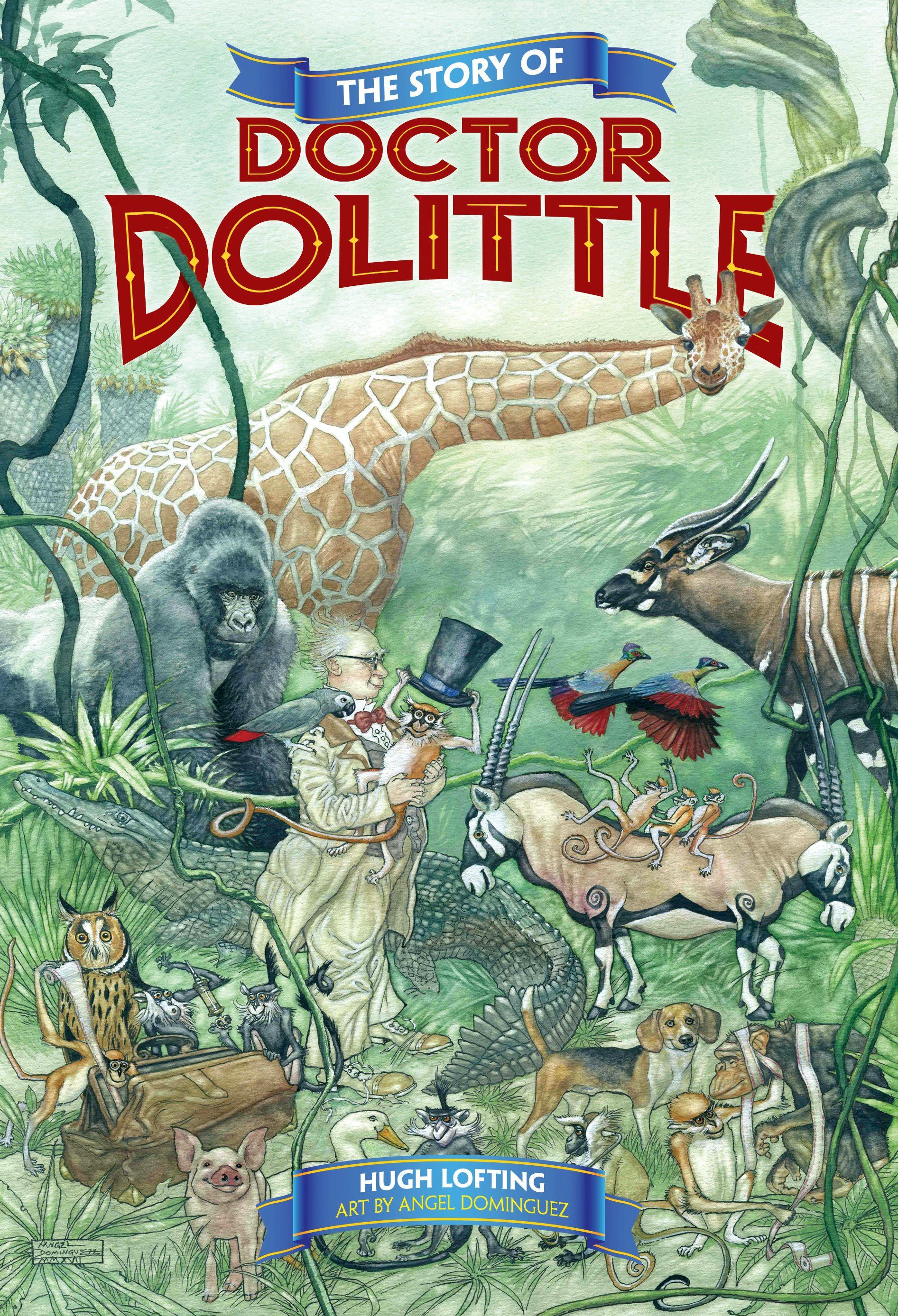 Dollhouse Miniature Doctor Doolittle Story Book by Cindi's Mini's 