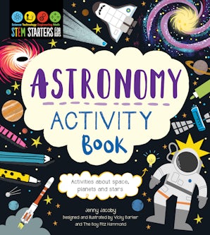 STEM Starters for Kids Astronomy Activity Book book image