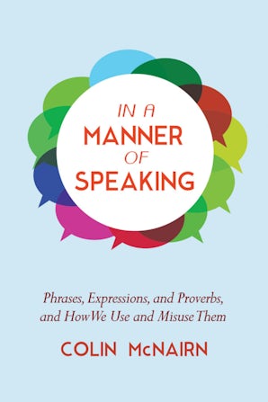 In a Manner of Speaking book image