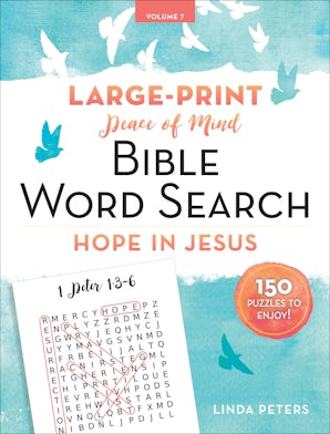 Peace of Mind Bible Word Search: Hope in Jesus book image