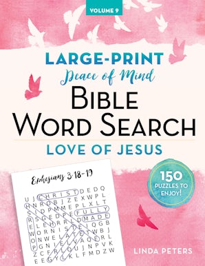 Peace of Mind Bible Word Search Love of Jesus book image