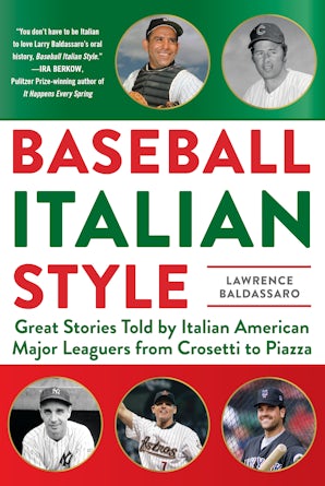 Baseball Italian Style book image
